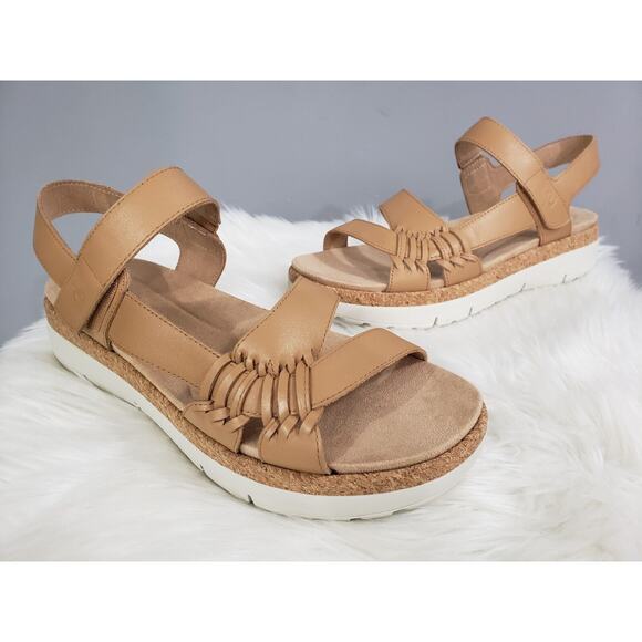 NEW WITHOUT BOX - SIZE 11 Easy Spirit Ilena Women's Sandal Dark Natural Taupe - Picture 1 of 5